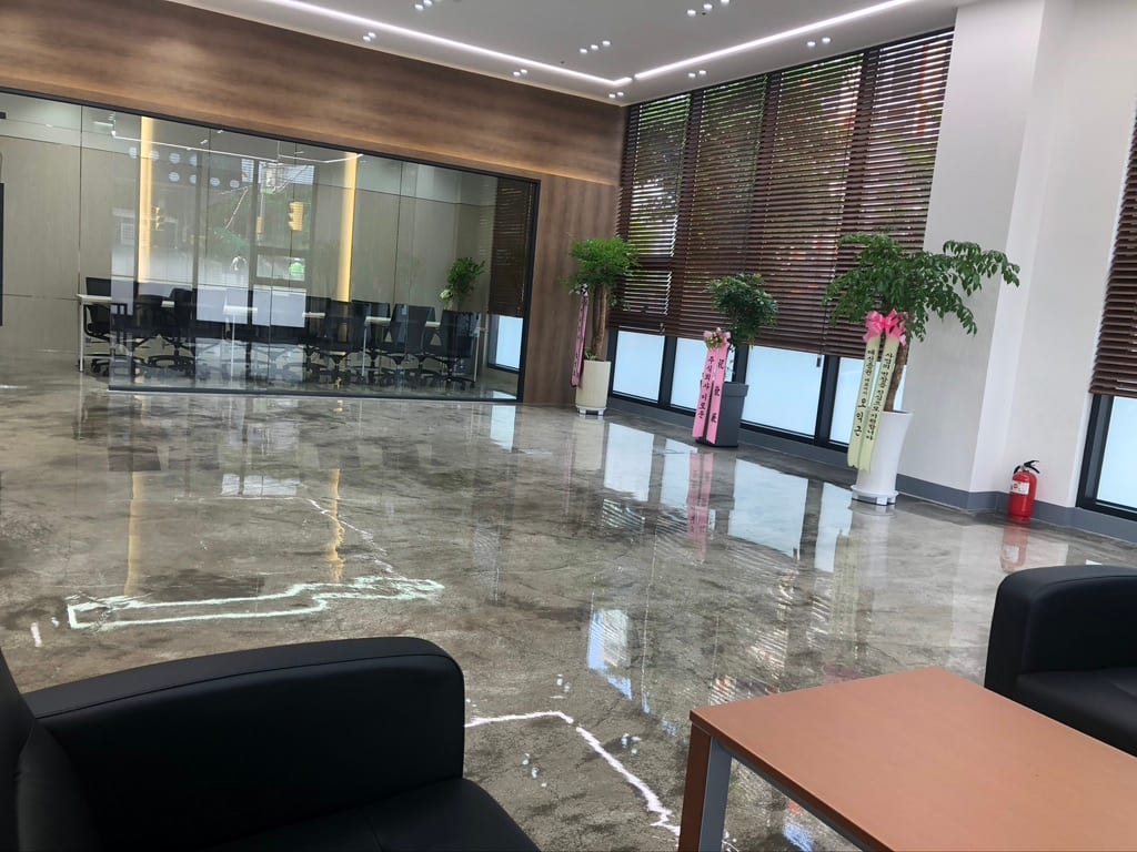 고양 일산서구 상가청소 시공 사진
