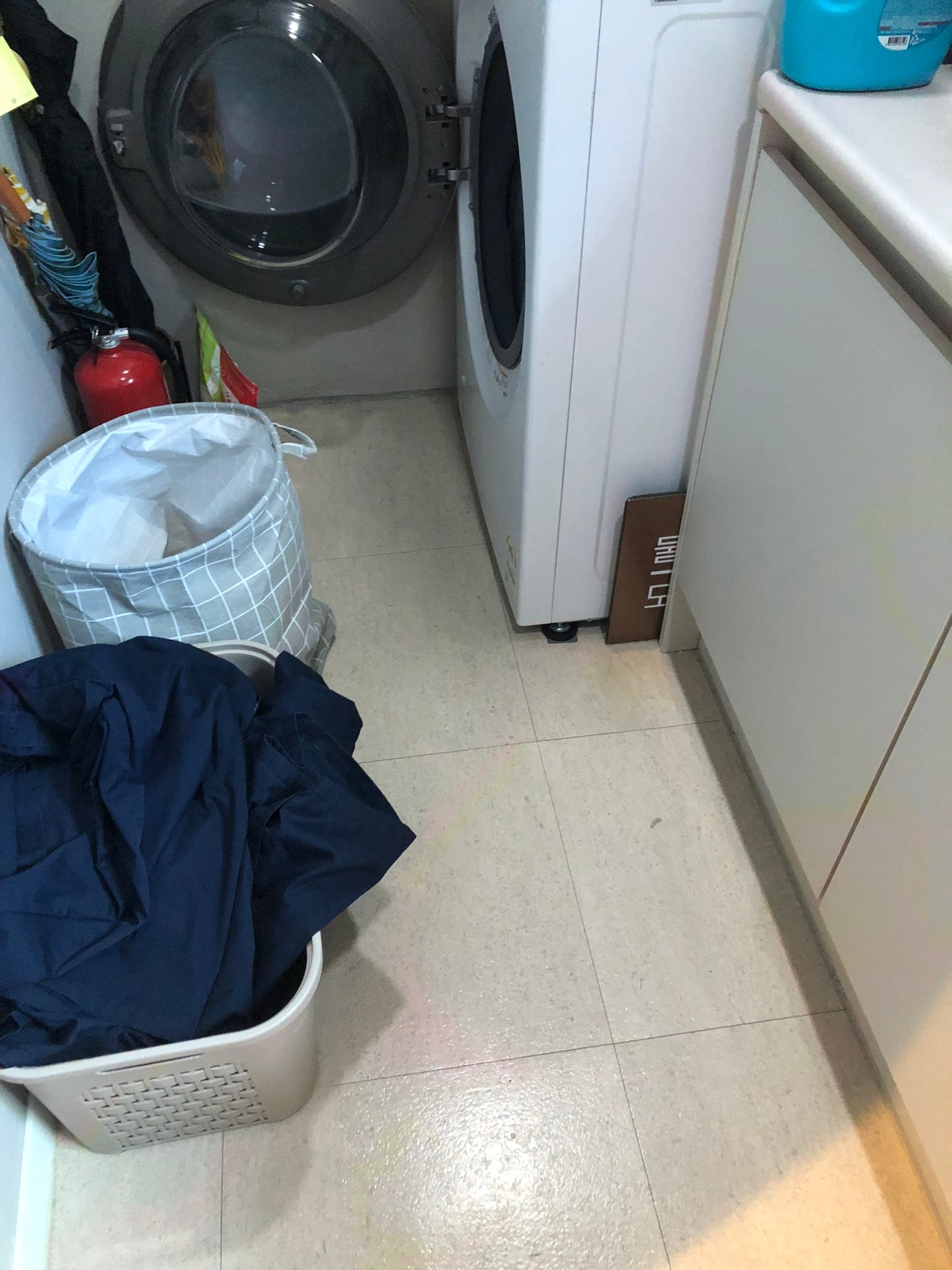 부천 원미동 유리창청소 시공 사진