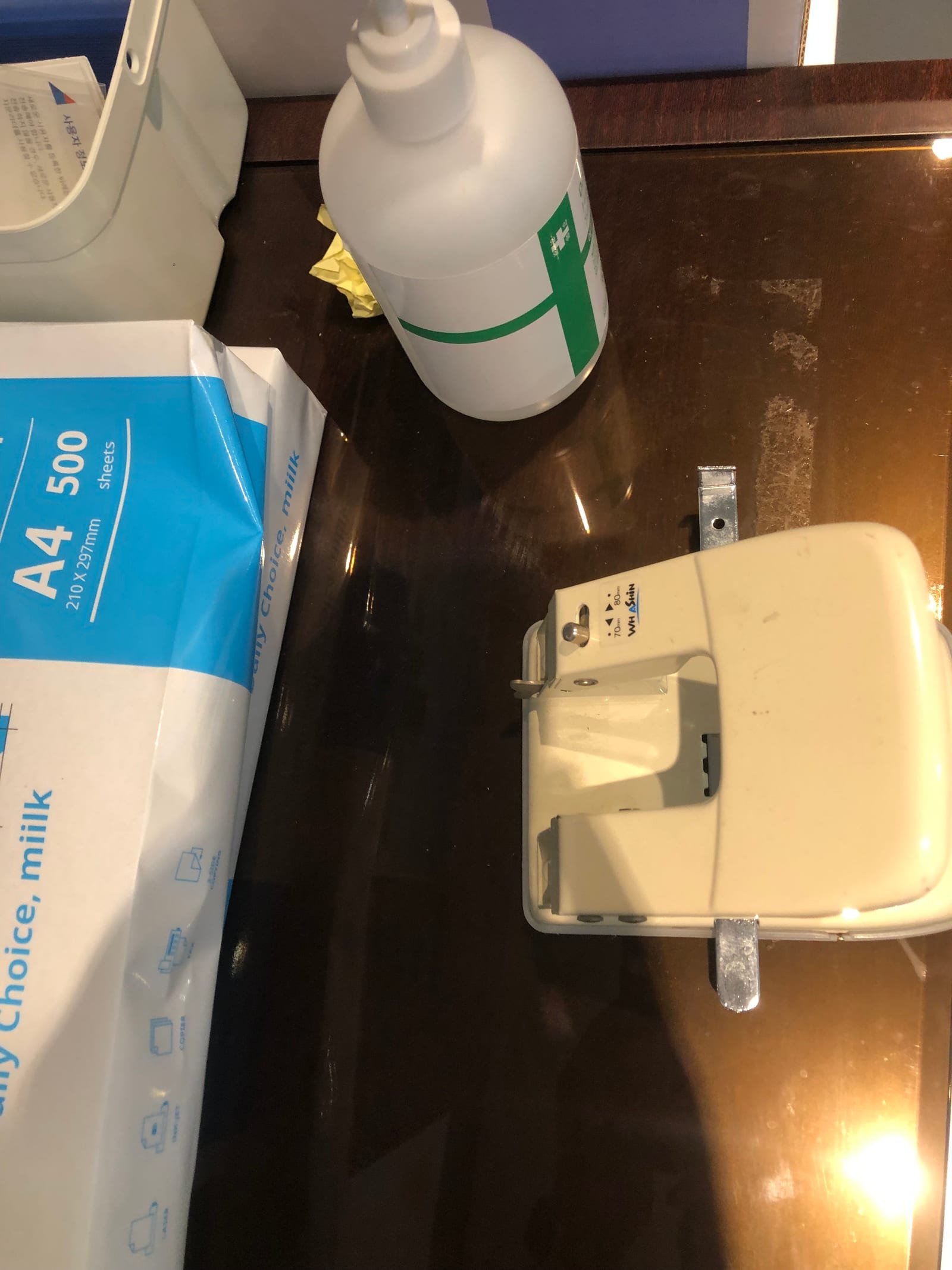 용인 기흥구 바닥왁스코팅 시공 사진
